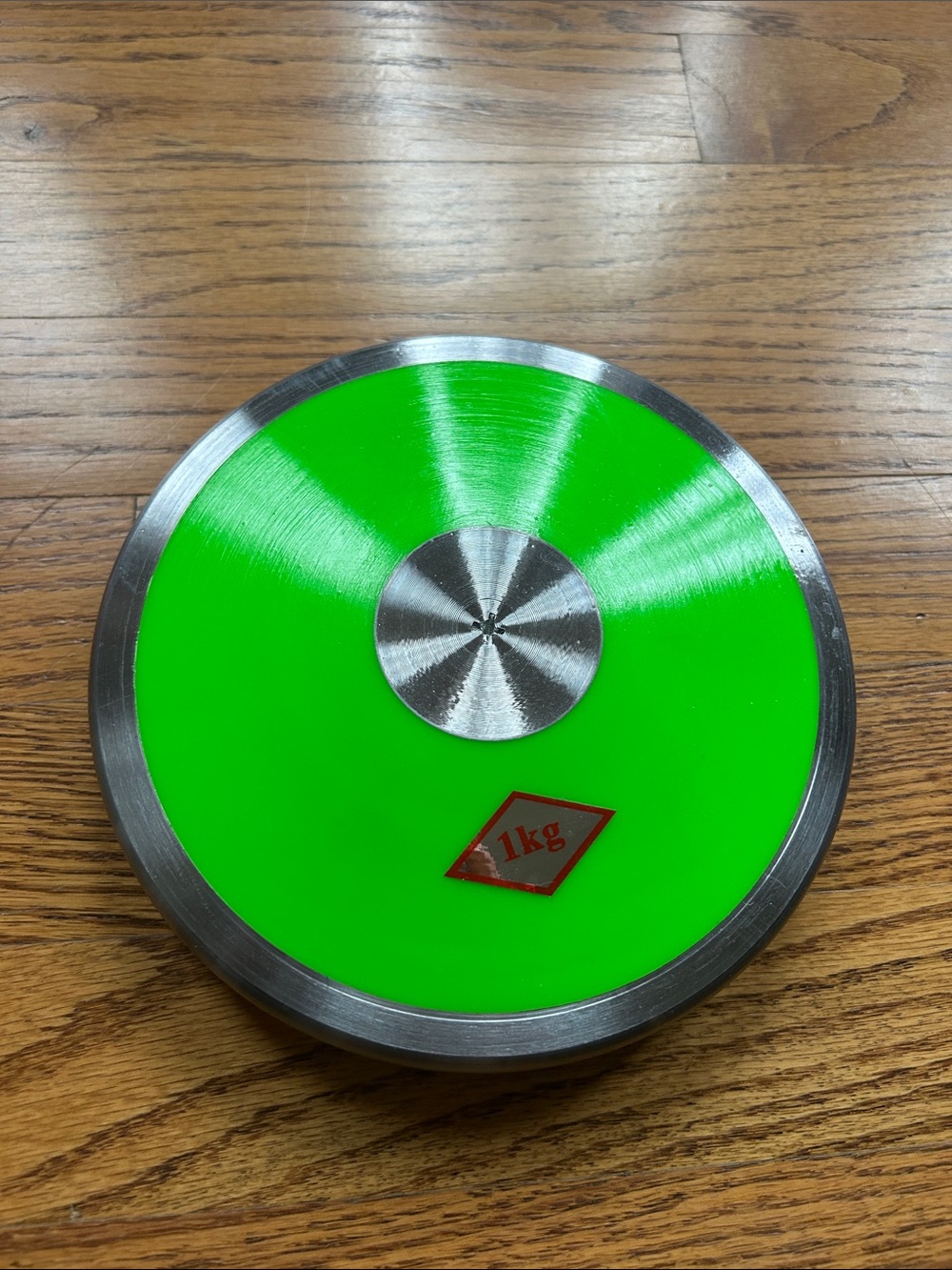 green training discus (track and field training equipment 1 KG)